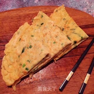 韭菜鸡蛋软饼的做法步骤：9