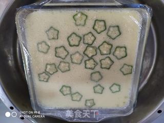 秋葵鸡蛋糕的做法步骤：7