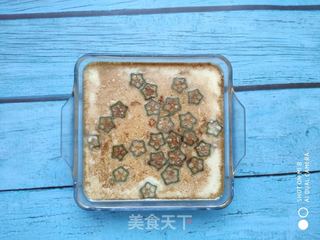 秋葵鸡蛋糕的做法步骤：8