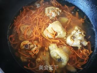 虫草花鸡腿汤的做法步骤:10