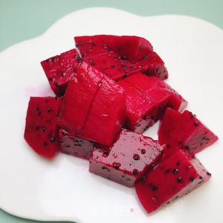 火龙果小松饼的做法步骤:2