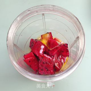 火龙果小松饼的做法步骤:3