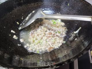 酱油肉末蔬菜面的做法步骤:8