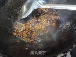 酱油肉末蔬菜面的做法步骤：9