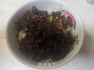 酱油肉末蔬菜面的做法步骤：18