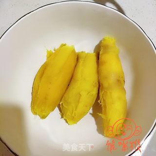红薯棋子饼的做法步骤:2