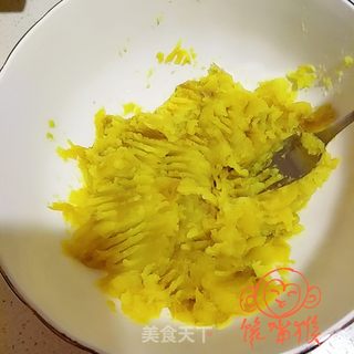 红薯棋子饼的做法步骤:3