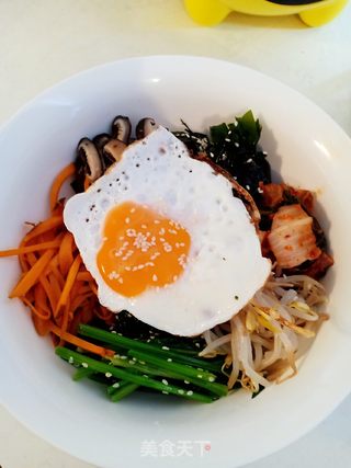 韩式拌饭的做法步骤:8