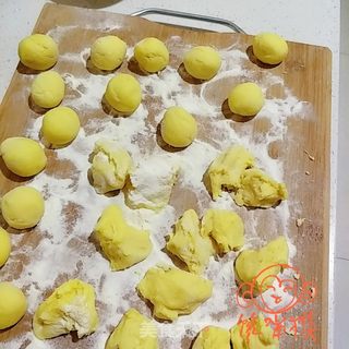 红薯棋子饼的做法步骤:9
