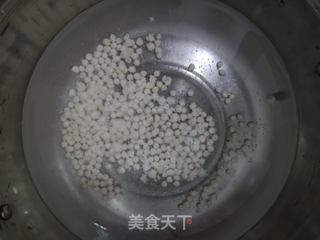 蓝莓西米羹的做法步骤:2