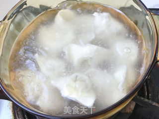荠菜虾仁馄饨的做法步骤:13