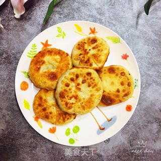 牛肉香菇白菜馅饼的做法步骤：10