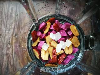 紫薯红枣豆浆的做法步骤:6