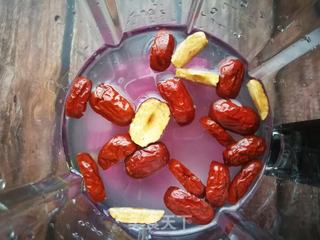 紫薯红枣豆浆的做法步骤:7