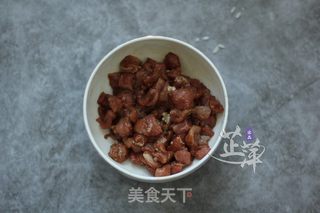 酸豆角鸭米煲仔饭的做法步骤：4