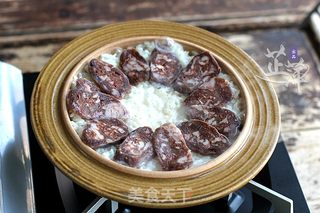 酸豆角鸭米煲仔饭的做法步骤:7