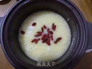 小米山药粥的做法步骤:6