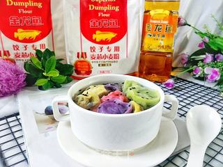 美味彩色饺子的做法步骤:17