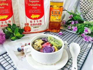 美味彩色饺子的做法步骤:20