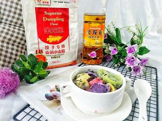 美味彩色饺子的做法步骤:23