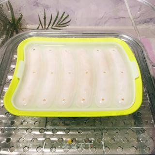 鸡肉玉米肠的做法步骤:7
