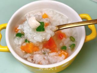 【胡萝卜生蚝粥】6-12月龄婴儿宝宝辅食789的做法步骤:10