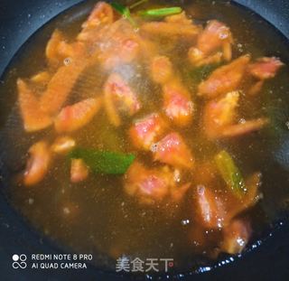 西红柿汤面的做法步骤：3