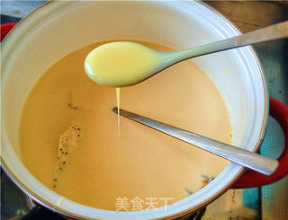 玫瑰奶茶的做法步骤:5