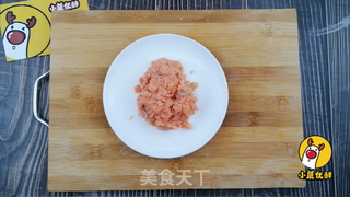 宝宝生鲜,三文鱼蒸饭,适合8个月➕宝宝食用【小鹿优鲜】的做法步骤:2