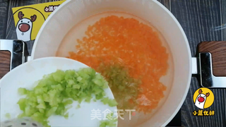 宝宝生鲜,三文鱼蒸饭,适合8个月➕宝宝食用【小鹿优鲜】的做法步骤:5