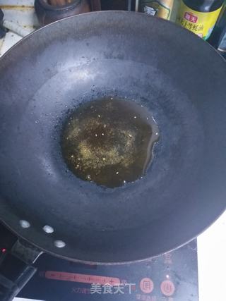 油菜炒木耳的做法步骤:4