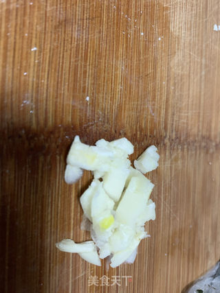 肉片木耳白果炒西兰花的做法步骤：3
