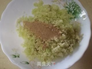 沙拉酱卷心菜饼的做法步骤：5