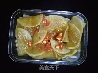 简单爽口脆腌白萝卜的做法步骤：4