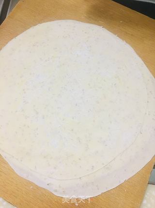 儿时小吃～炕煎饼的做法步骤：1