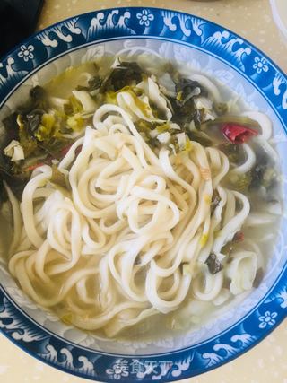 浆水面的做法步骤:5