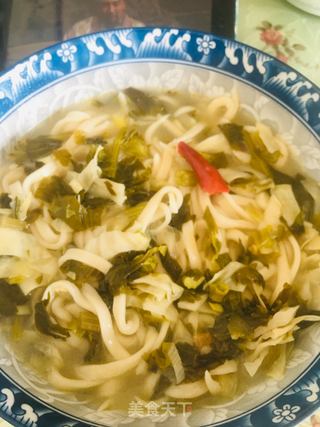 浆水面的做法步骤:6