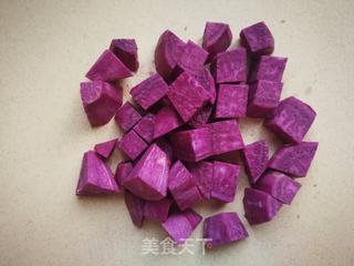 紫薯豆浆的做法步骤:2
