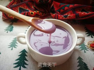 紫薯豆浆的做法步骤:10