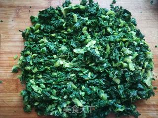 萝卜缨豆腐粉条素包的做法步骤:6