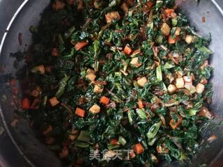 萝卜缨豆腐粉条素包的做法步骤：24