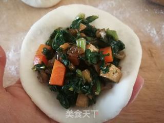 萝卜缨豆腐粉条素包的做法步骤:30