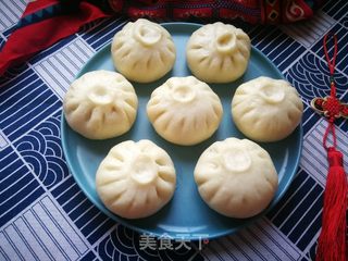 萝卜缨豆腐粉条素包的做法步骤：35