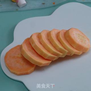 红薯苹果泥的做法步骤：1