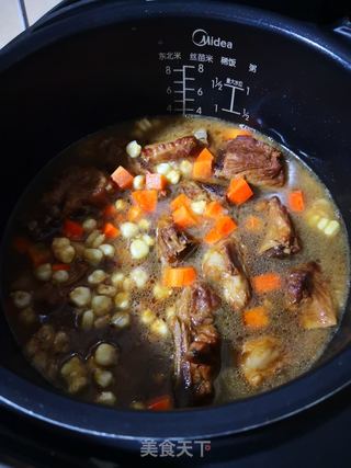 ＃快手营养餐＃排骨焖饭的做法步骤：14
