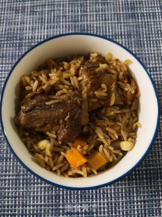 ＃快手营养餐＃排骨焖饭的做法步骤：16