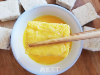 蓝莓西多士的做法步骤：5