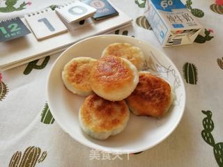 煎菜粑的做法步骤：6