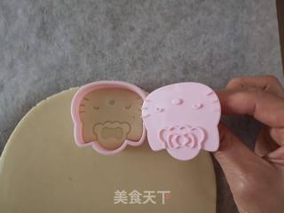 牛奶卡通饼干的做法步骤:8