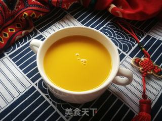 南瓜枸杞小米豆浆的做法步骤:9